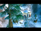 《魔兽世界》雪地场景