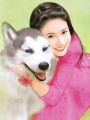 手绘女孩