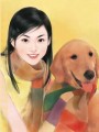 手绘女孩