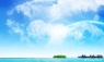 碧海蓝天