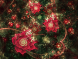 梦幻花朵