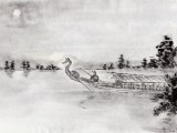 水墨龙舟