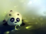小熊吹泡泡