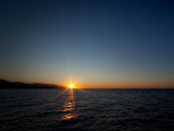 海边日落