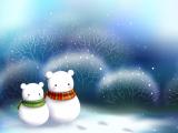 雪地恋人