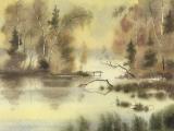 水墨山水画