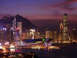 星光璀璨城市夜景