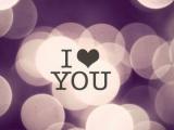 I love you 