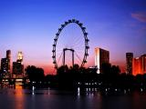 夜幕下的摩天轮