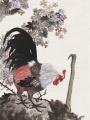 国画公鸡