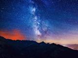 繁星夜空