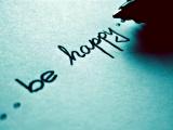 be happy
