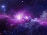 紫色星空