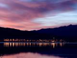湖滨城夜景