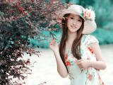 可爱的邻家女孩