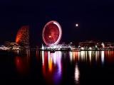 摩天轮夜景