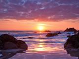 海上夕阳