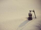 雪打灯