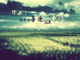 毕业了说不出喜悦还是苦涩