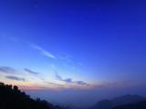 黎明前的夜空