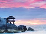 享受宁静大海