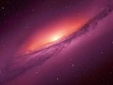 紫色唯美星空