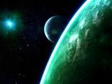 星空中的地球