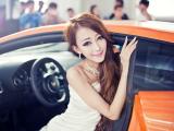 美女车模曲昱曈