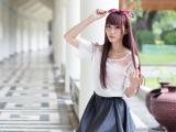 清新脱俗的美女