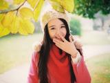 开心快乐的女孩