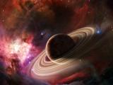太空中的星球