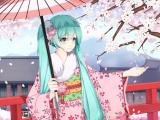 樱花树下的初音未来
