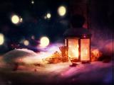 照亮雪夜的灯