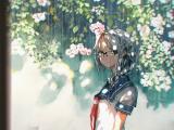 雨中少女