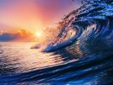 泛起的海浪
