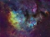 多彩星空