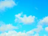 蔚蓝天空