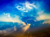 湛蓝唯美天空
