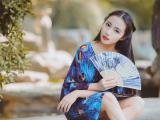 美丽的古典女孩