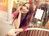 笑靥如花的姑娘