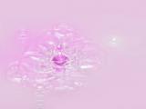 粉色水花