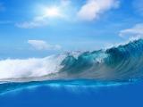 翻滚的海浪