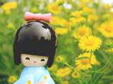 和服木偶娃娃