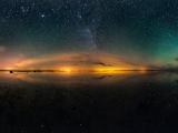 盐湖上的星空