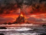 喷发的火山