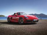 红色保时捷boxster gts