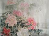 牡丹花画