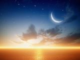 大海上的蓝色星空
