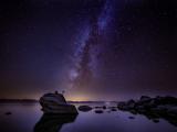 太浩湖上的星空