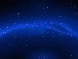 深蓝色星空